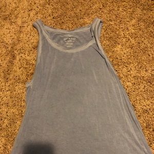 Light blue soft and sexy tank top